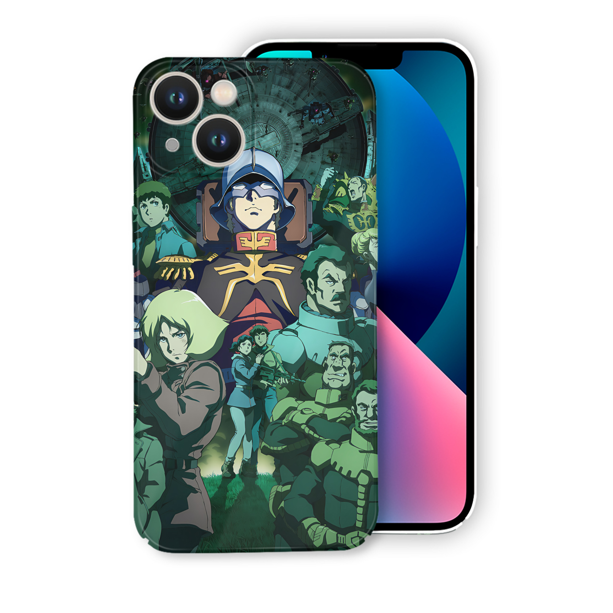 （画像用） 機動戦士ガンダム Mobile Suit Gundam 【iPhone 14シリーズ対応】ハードケース